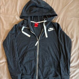 Nike Charcoal Full-Zip Hoodie